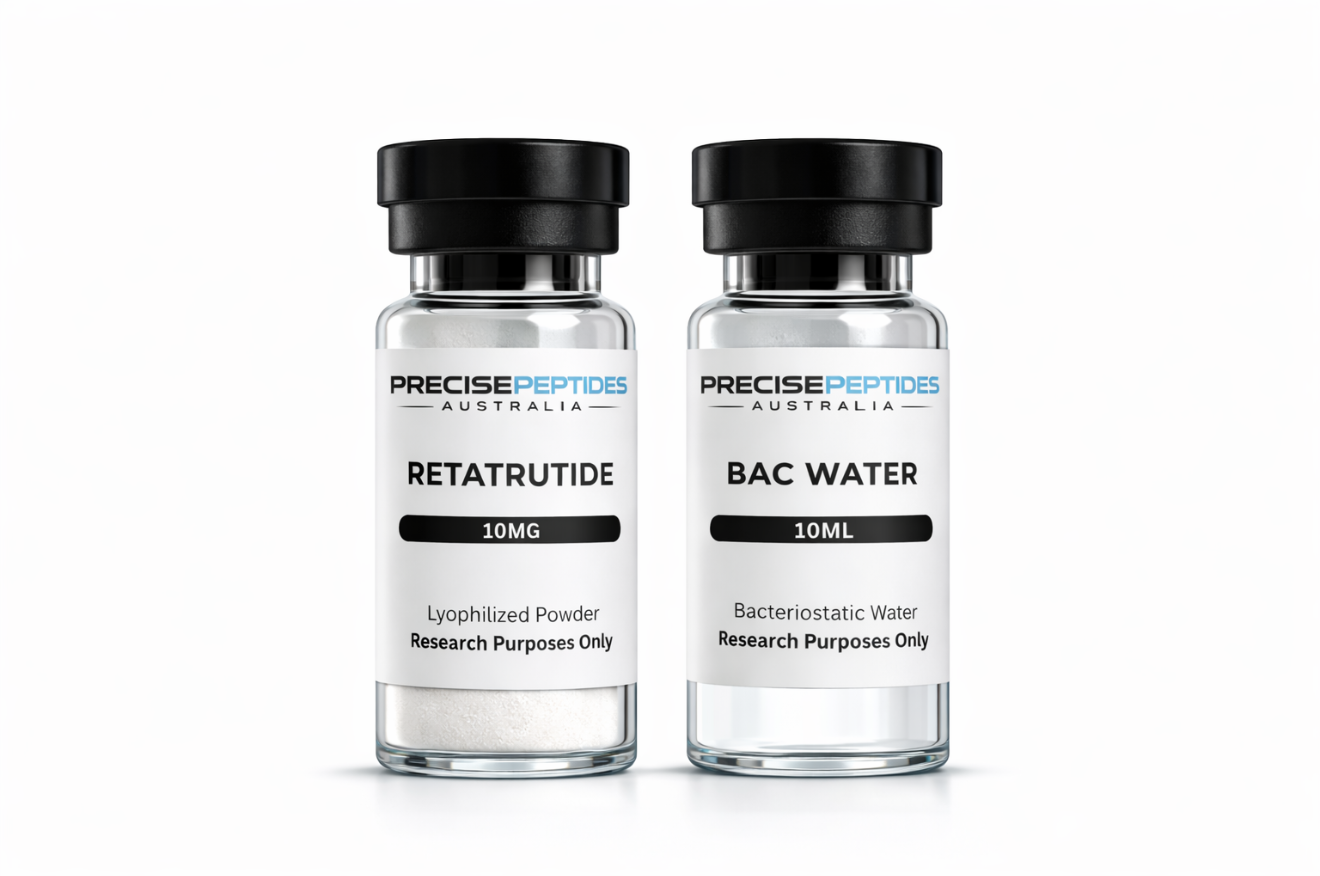 Retatrutide + Bac Water – Precise Peptides Australia