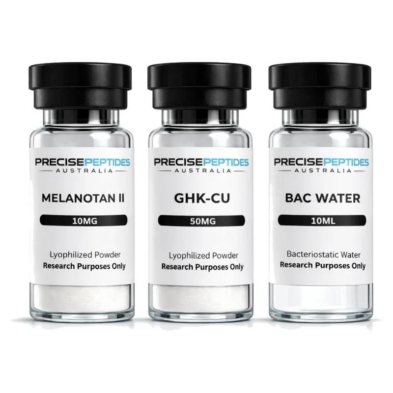Melanotan II + GHK-Cu + Bac Water